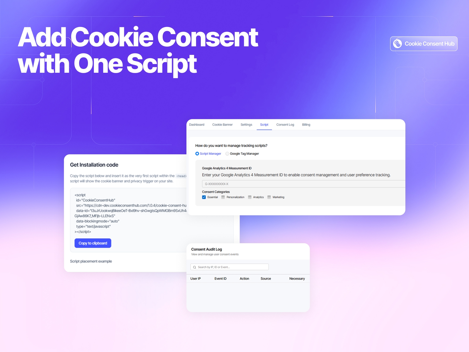 Cookie Consent Hub