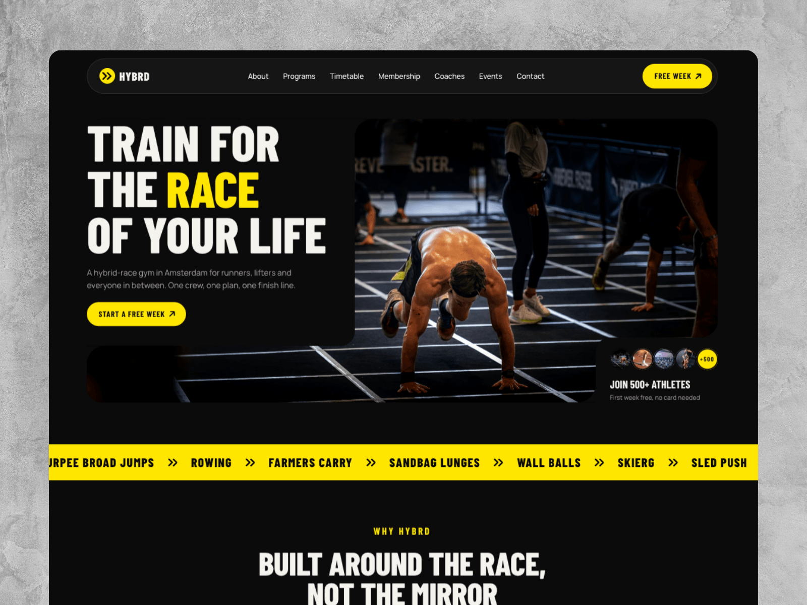 HYBRD Race Gym