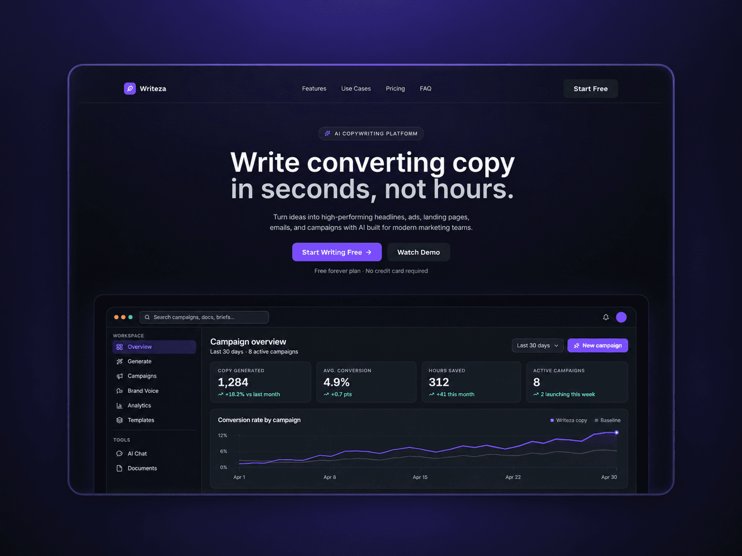 Writeza App