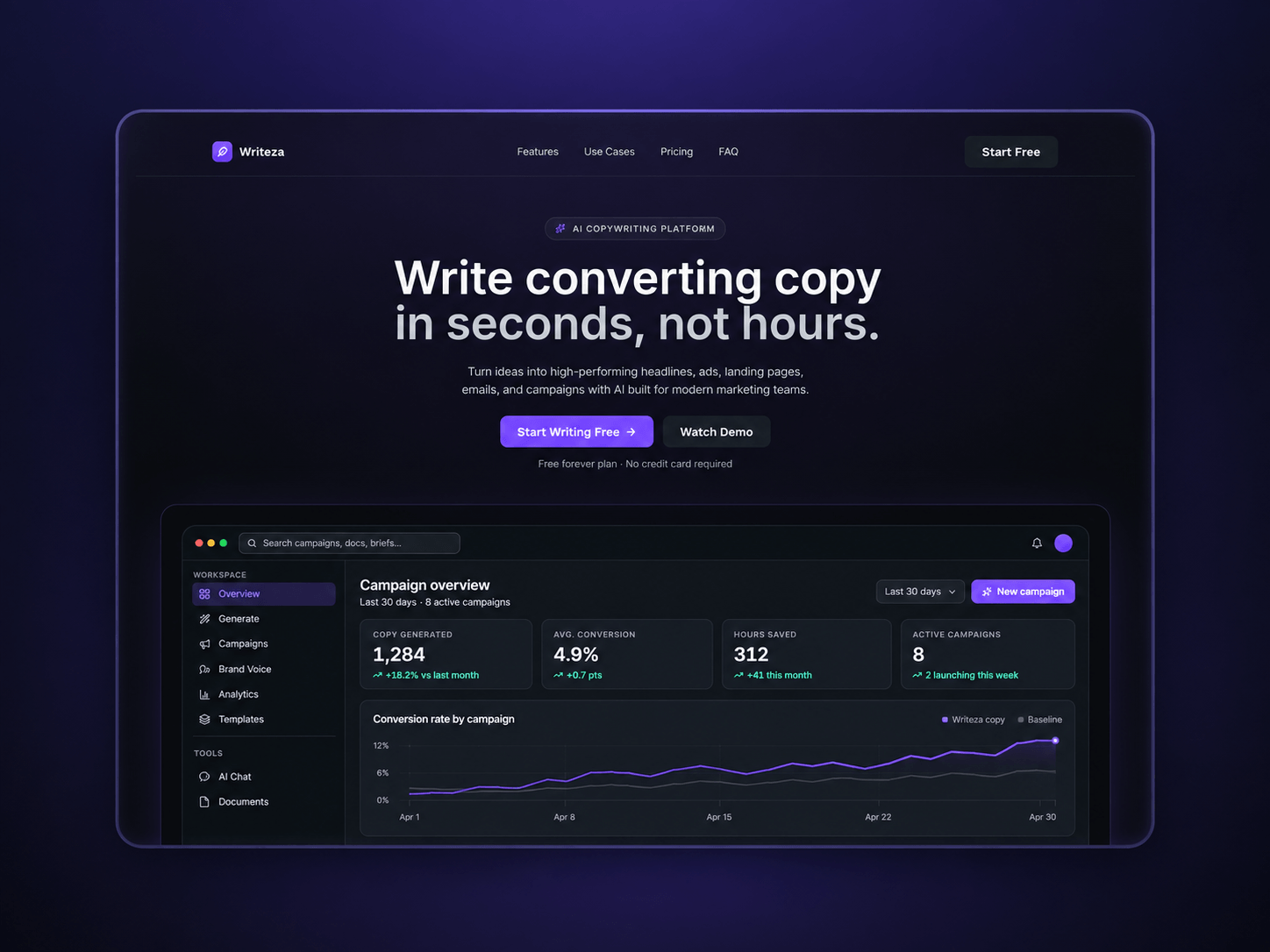 Writeza App
