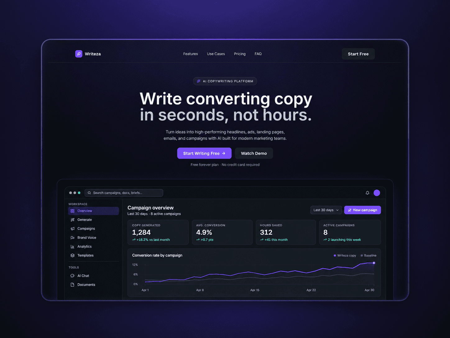 Writeza App