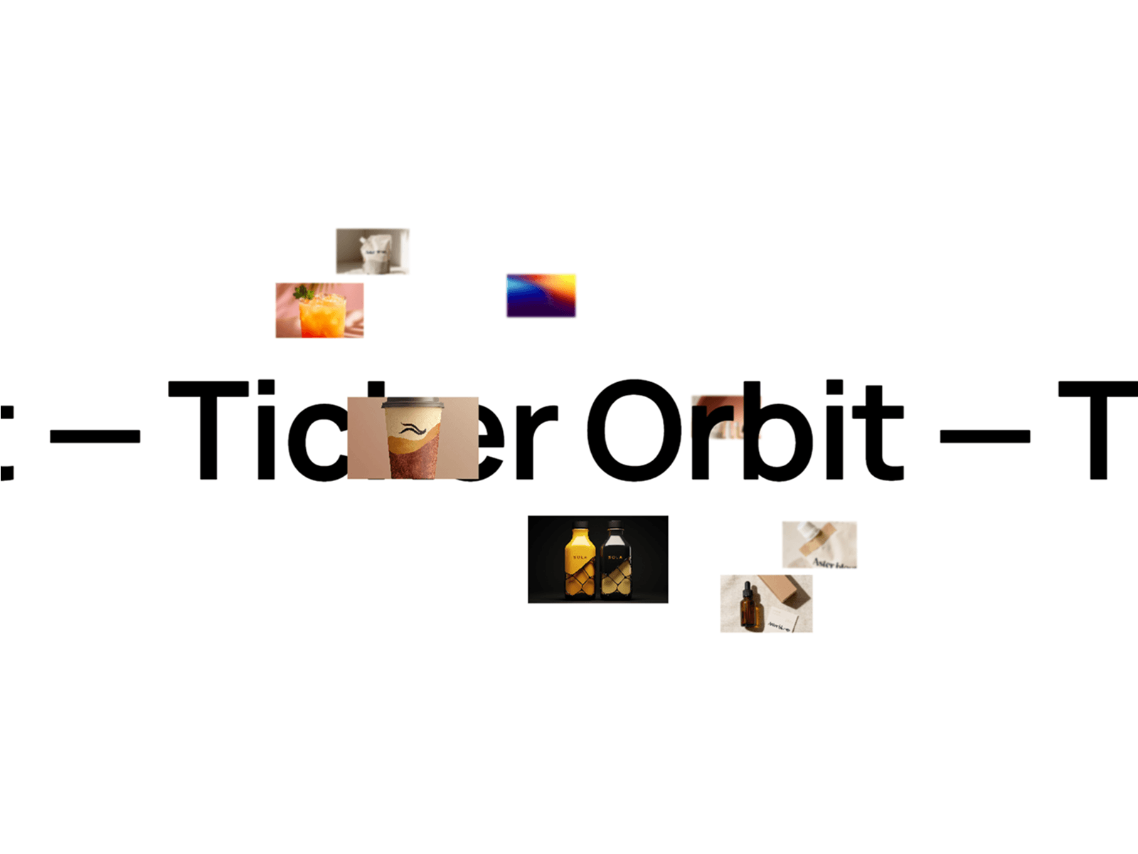 Ticker Orbit - North