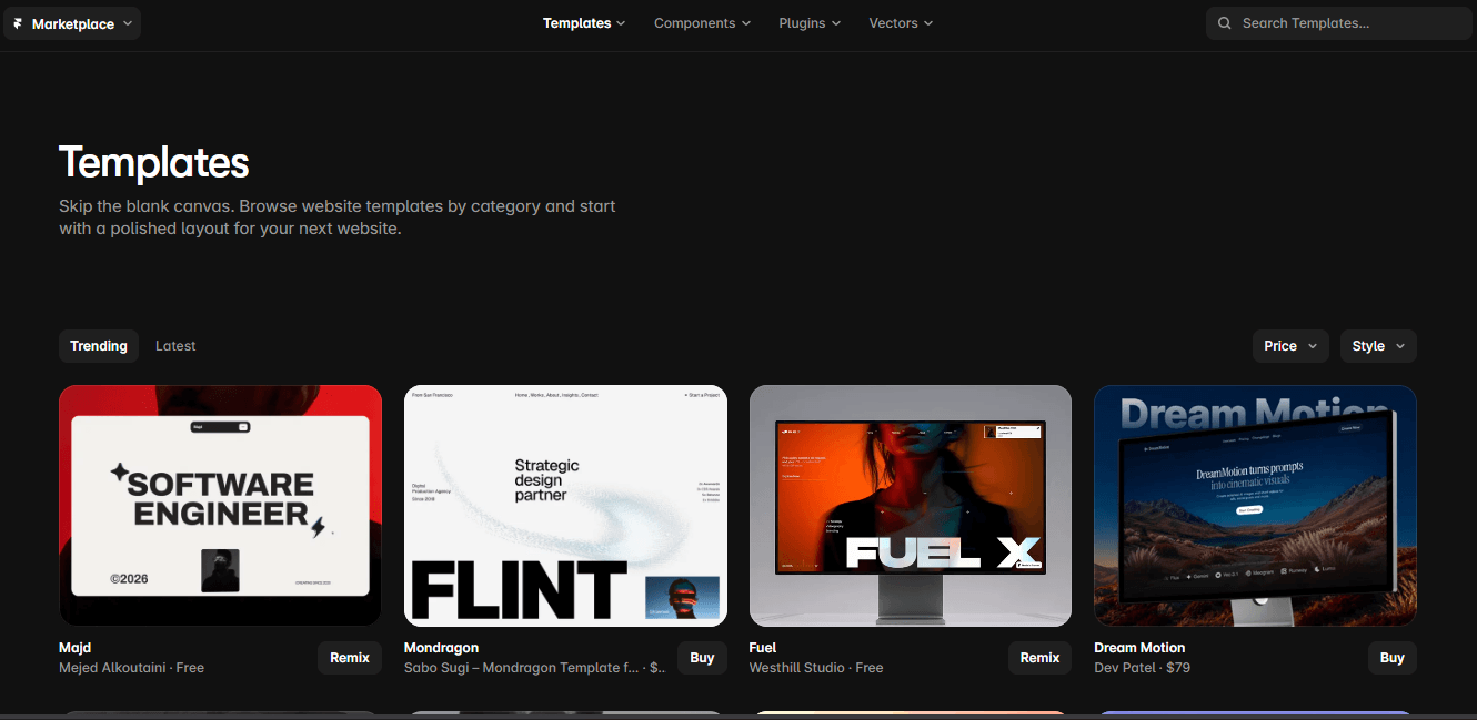 Can we please stop changing the Marketplace layout every two weeks? 😭I’m honestly tired of having to adjust to a completely new layout every time. Once you get familiar with where everything is, it gets changed again.Improvements are great, but constant layout changes make the Marketplace frustrating to use. Please give us some stability. @framer