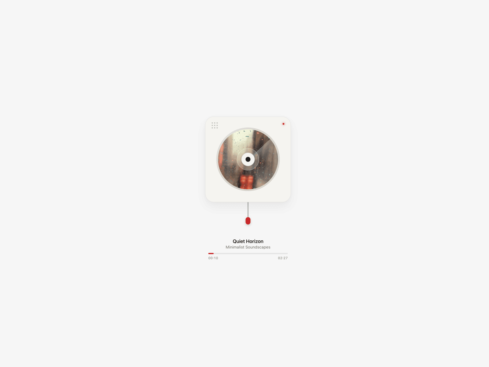 Wall Music Player
