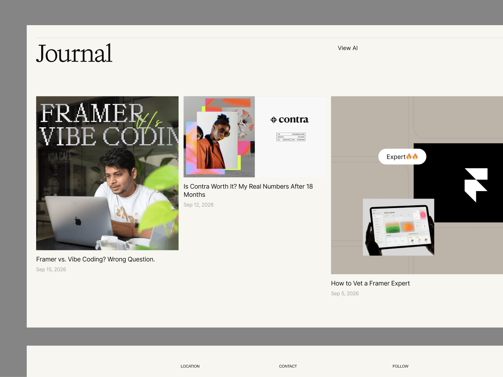 Portfolio-Harsh Shah