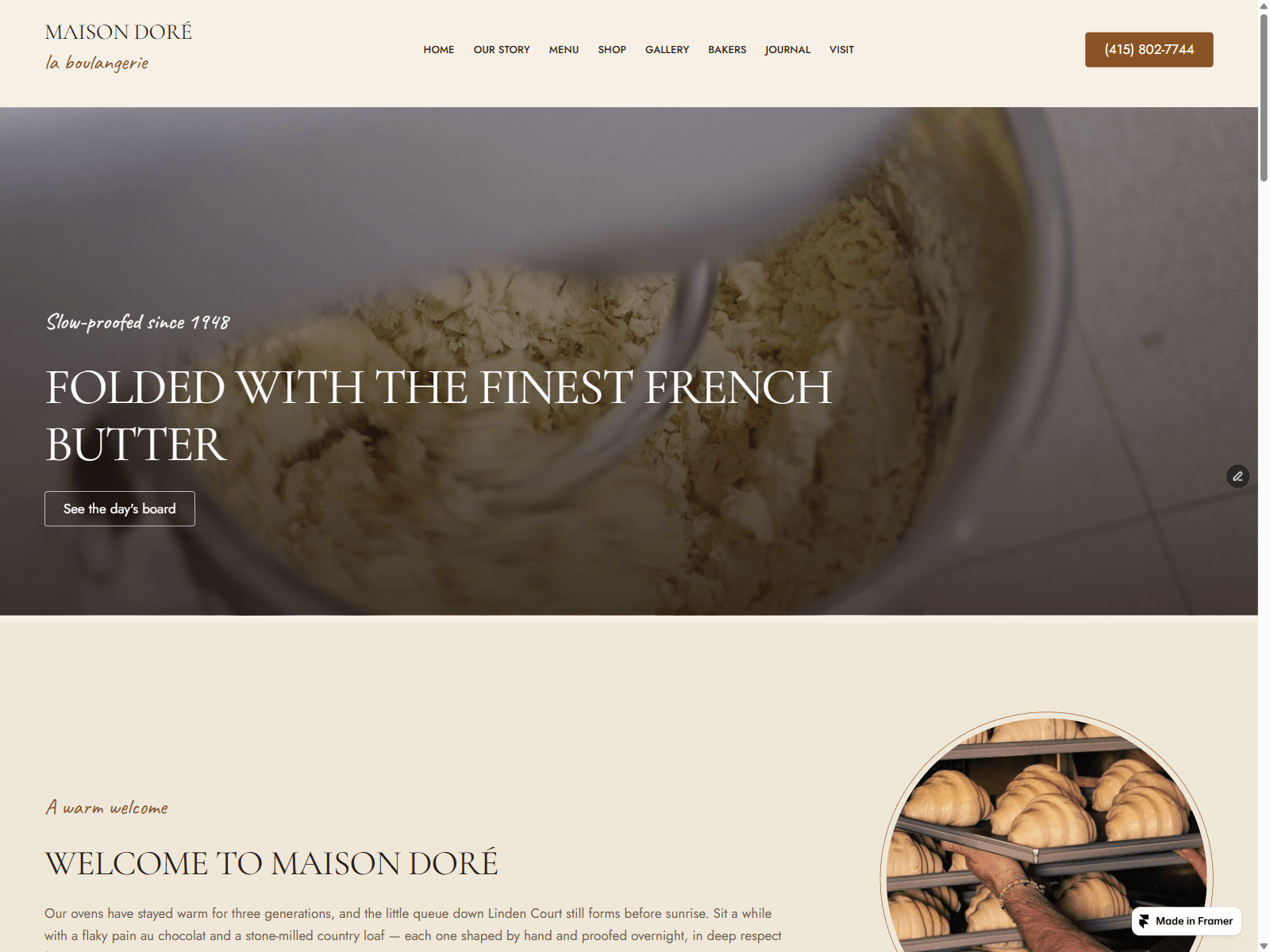 Maison Doré cafes