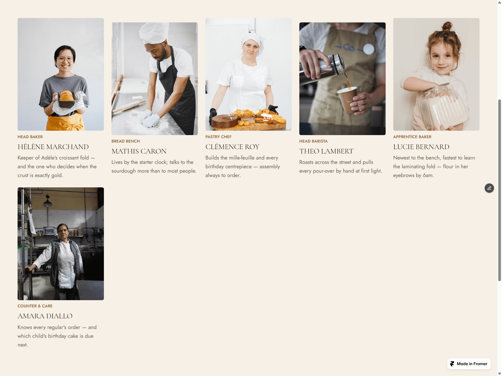Maison Doré cafes