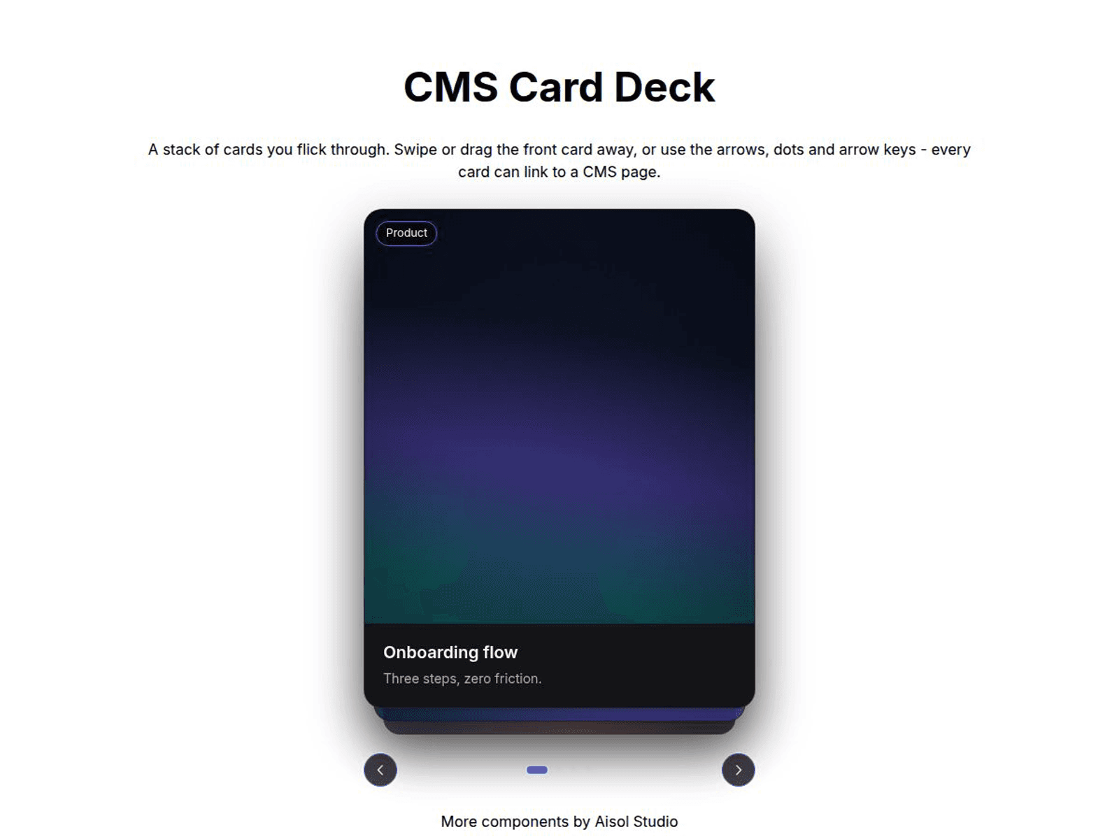 CMS Card Deck