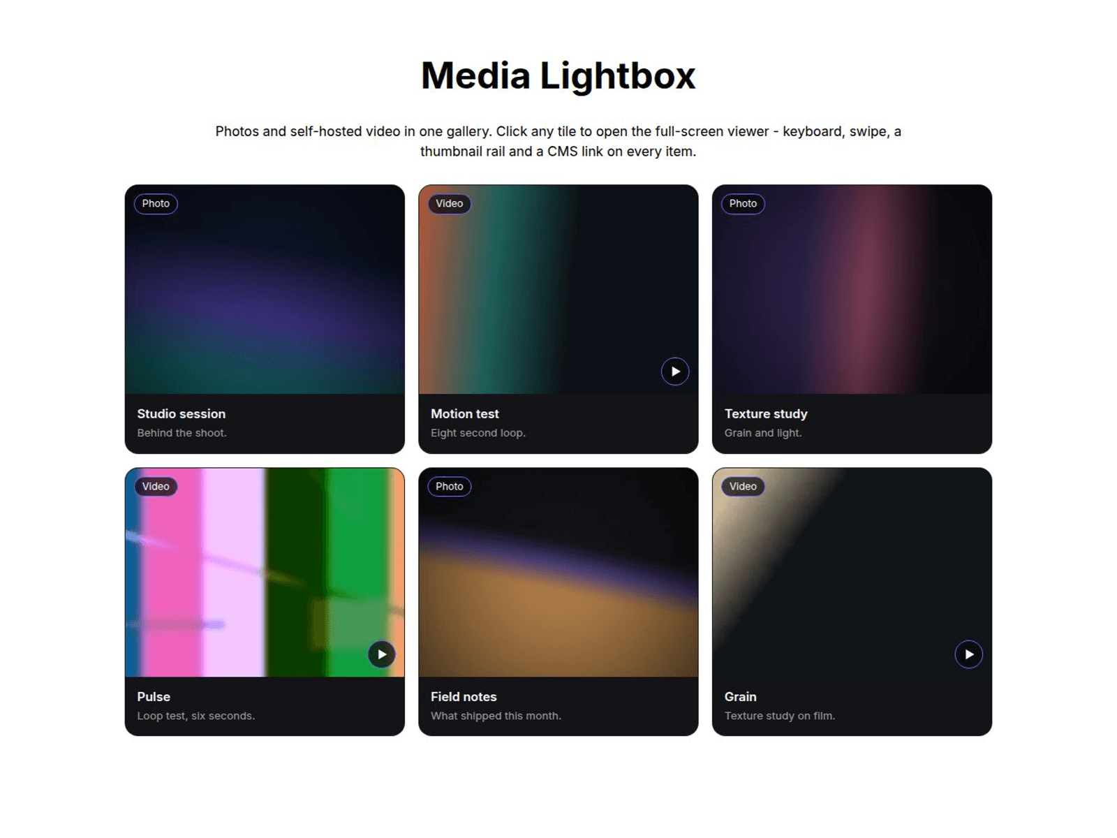 Aisol Media Lightbox