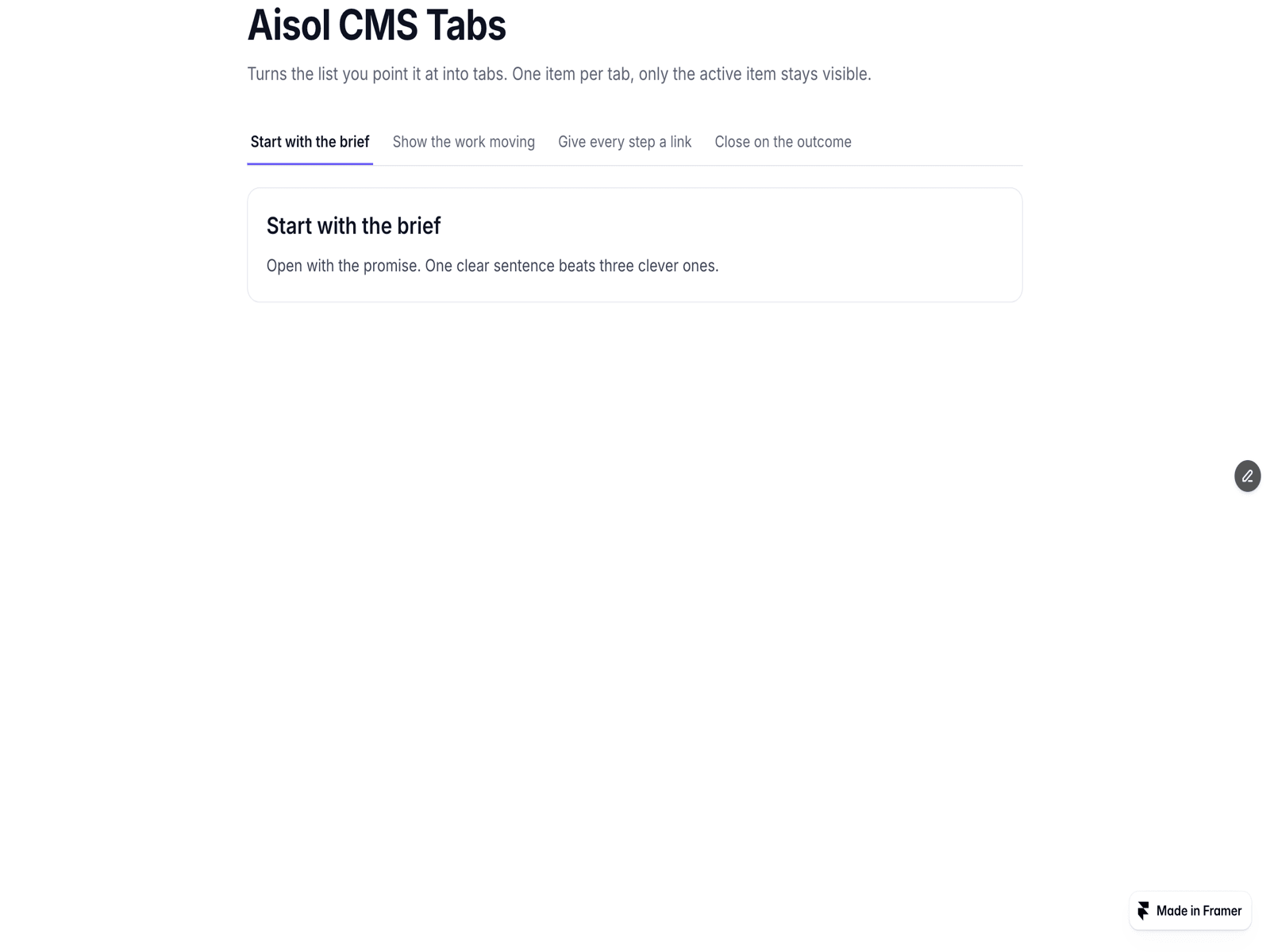Aisol Tabs