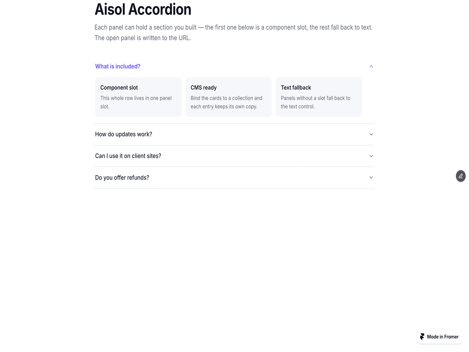 Aisol Accordion