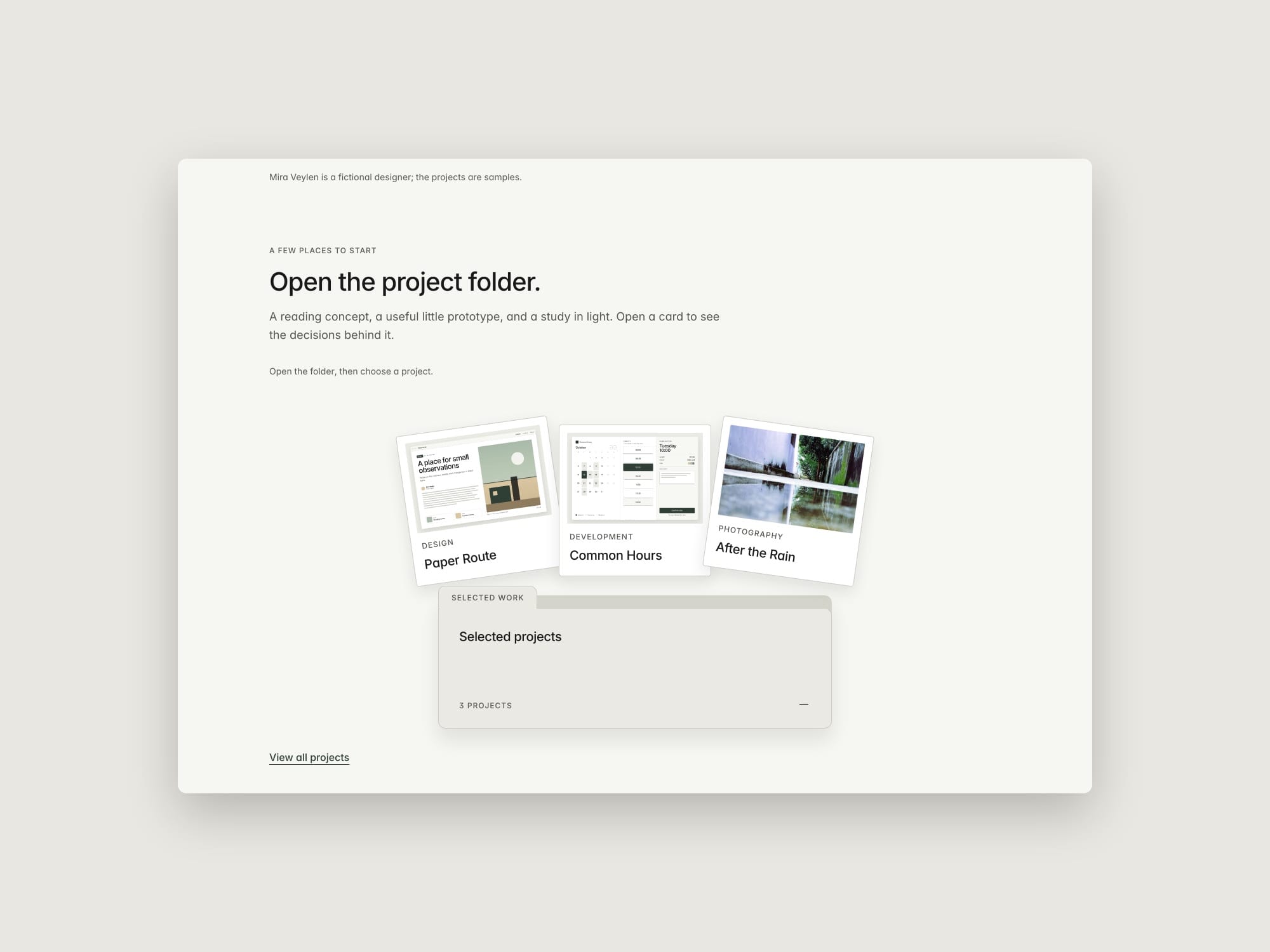 Mono Folio