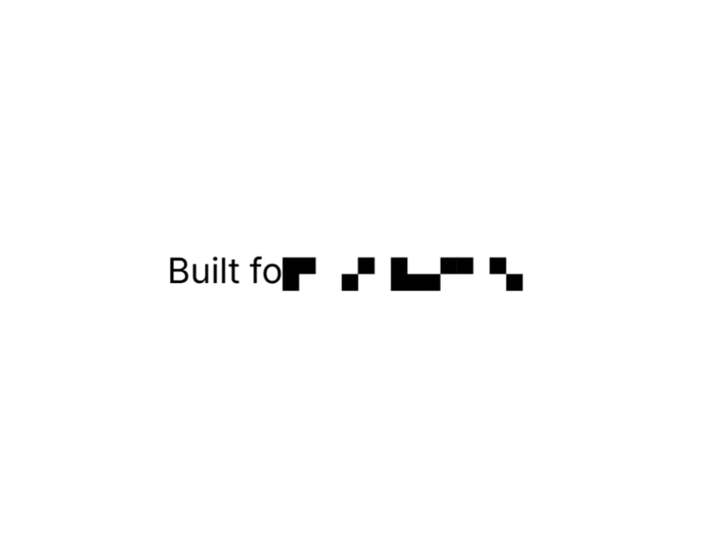 Dither Text Reveal