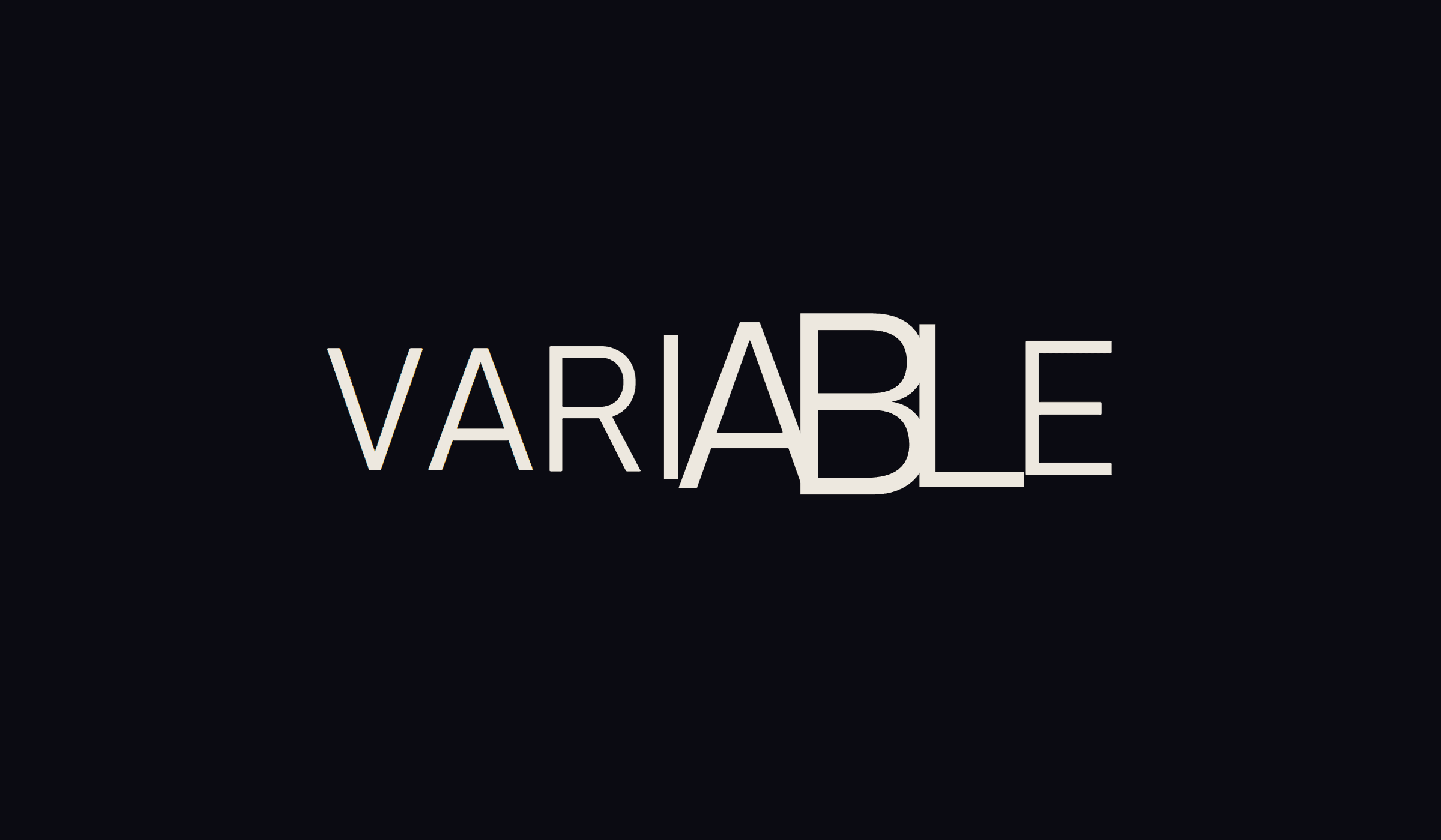 Variable Type
