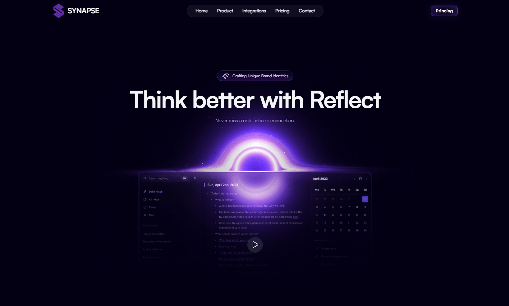 Hey everyone! 👋I just released Synapse, a high-converting, dark-mode landing page template built specifically for SaaS and AI startups.What’s inside:⚡ Clean Bento-grid layout🎨 Modern dark theme (#030014 palette)📱 Fully responsive across all devices🚀 Smooth animations & interactive componentsI decided to make it 100% free so anyone building a project can launch quickly with a premium design without spending $30–$50 upfront.📥 Get it here: https://buy.polar.sh/polar_cl_o90M08esPPrywKPlsYqzk3Ah2pUle8E5r5KRW09l6Se(It’s hosted on Polar as a "Pay What You Want" download. You can put $0 to grab it for free, though if you find it valuable and want to drop a small tip to support my work, it’s deeply appreciated!)Would love to hear your feedback or see what you build with it! 🚀