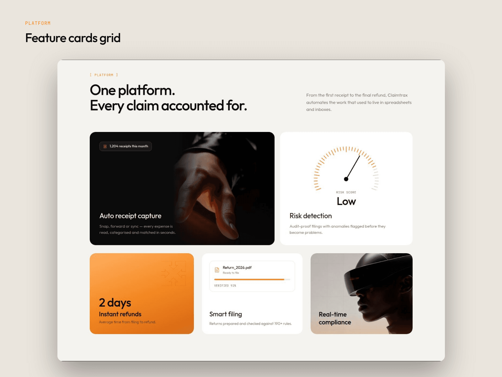 ClaimFiance Template