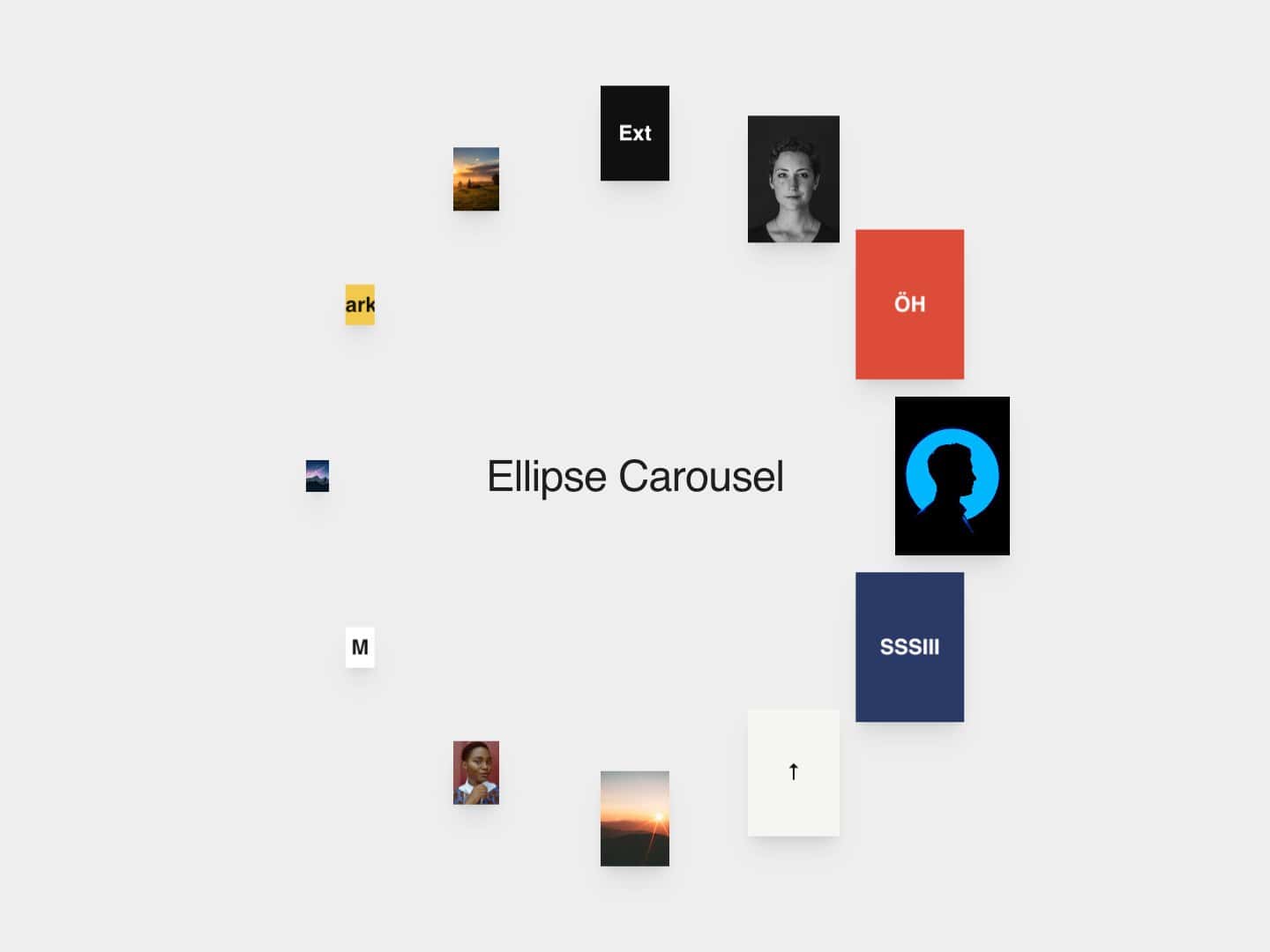 Ellipse Carousel