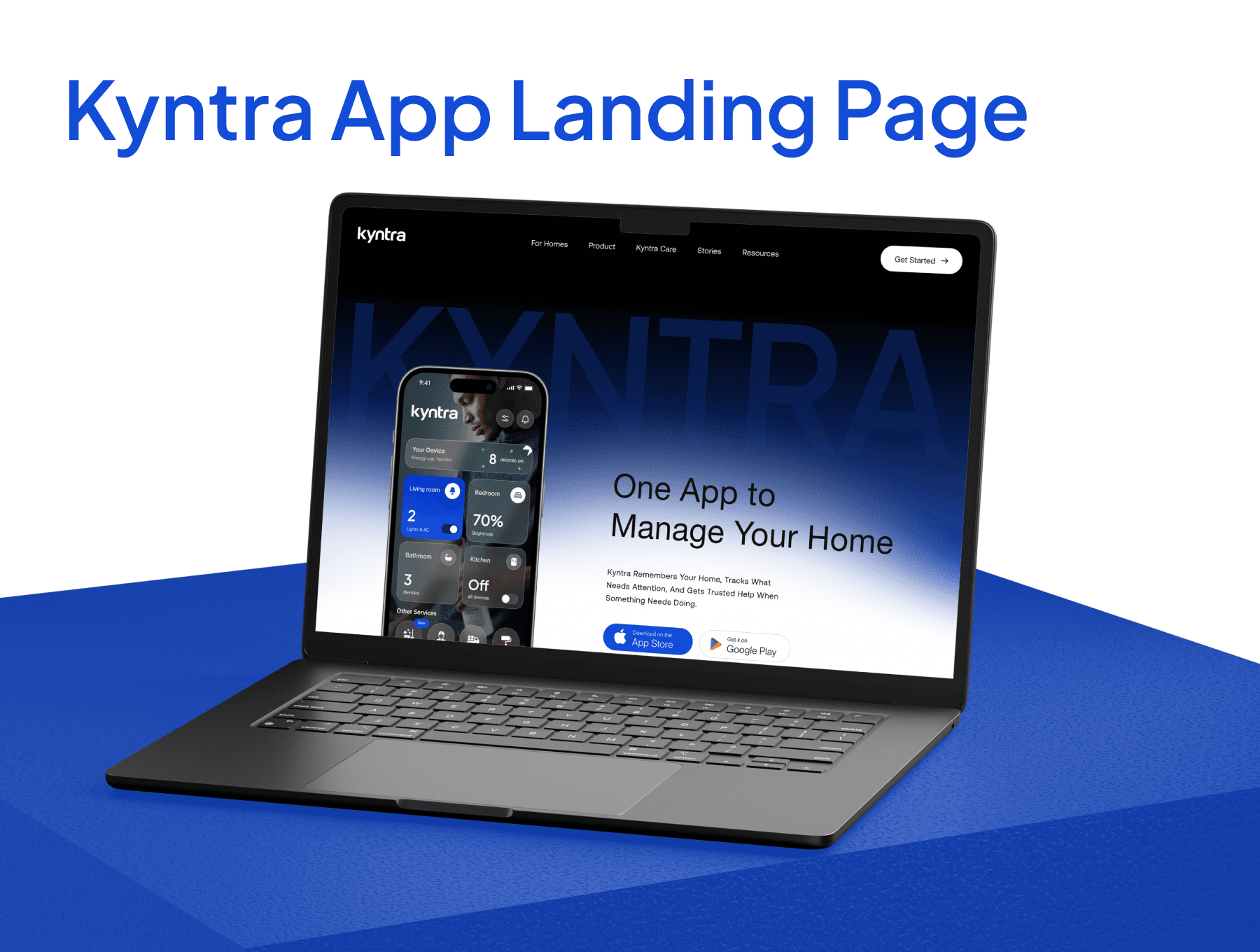 Kyntra App Webpage