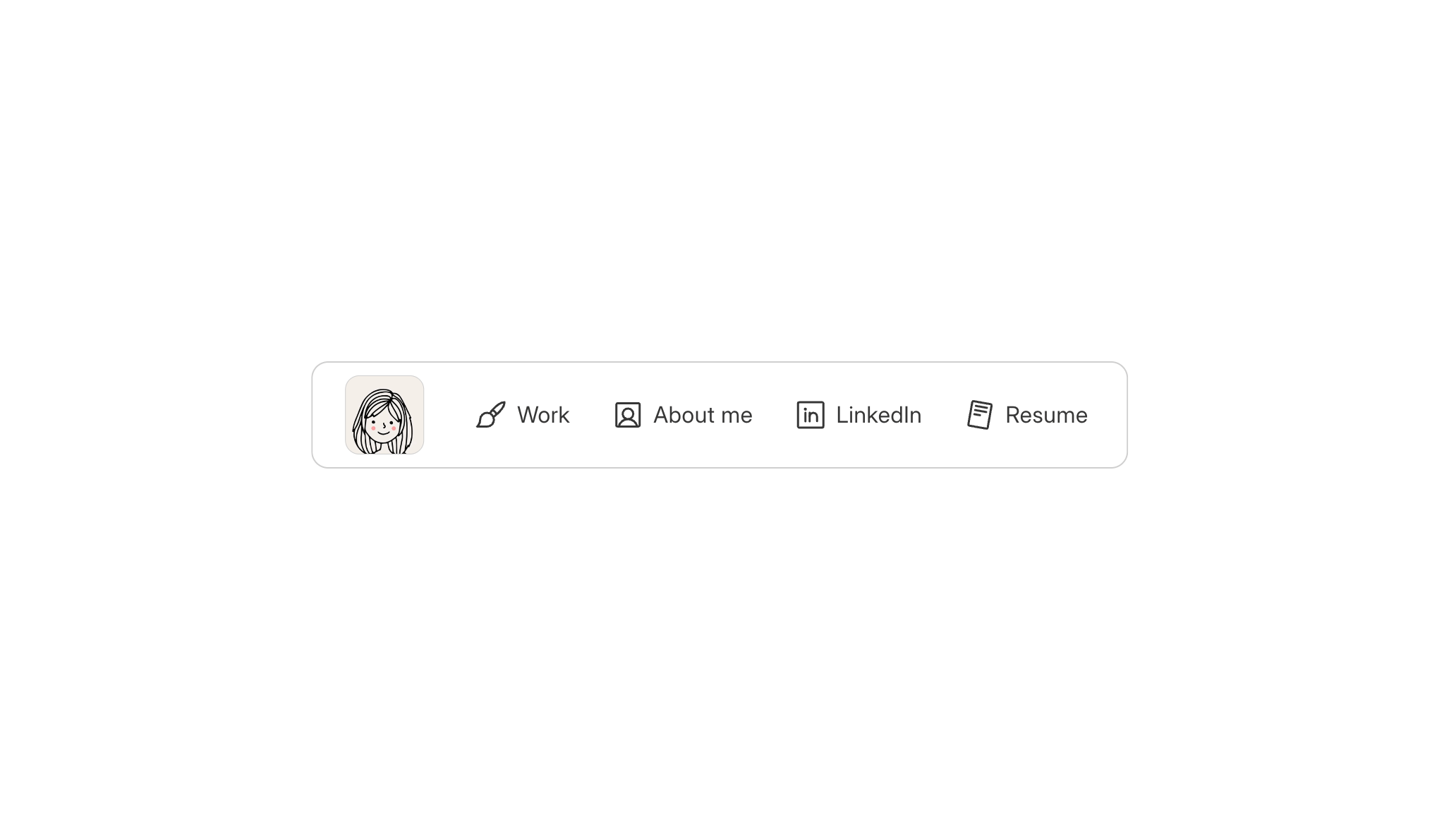 Icons Minimal Navbar