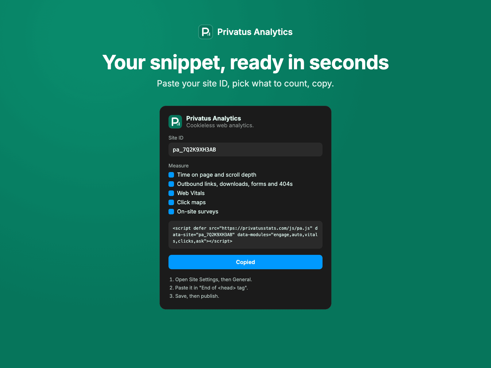 Privatus Analytics