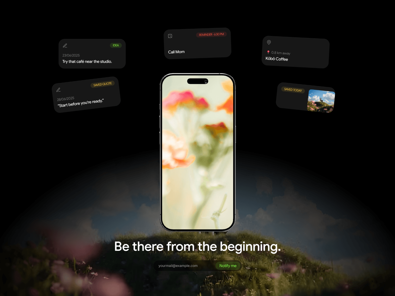 A little snapshot from Recall. Drop in your screens. Get a waitlist that feels like a product.Get it now → https://framer.link/Lom6Ekp