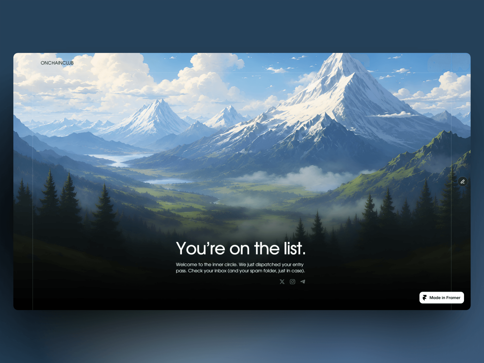 A Waitlist Template
