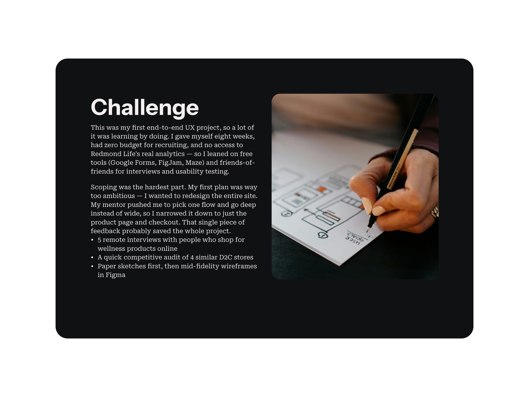 One Pager Folio