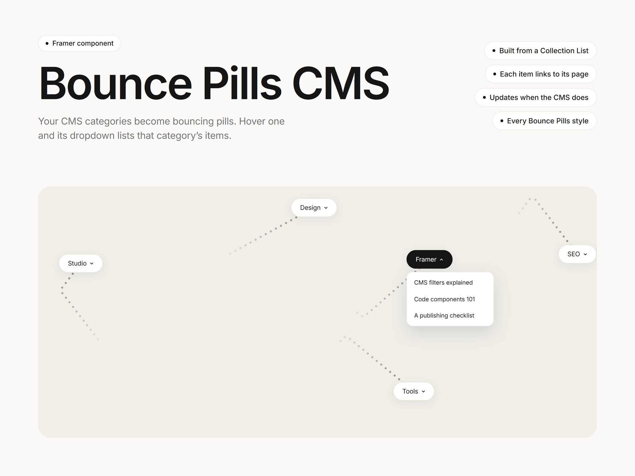 Bounce Pills CMS