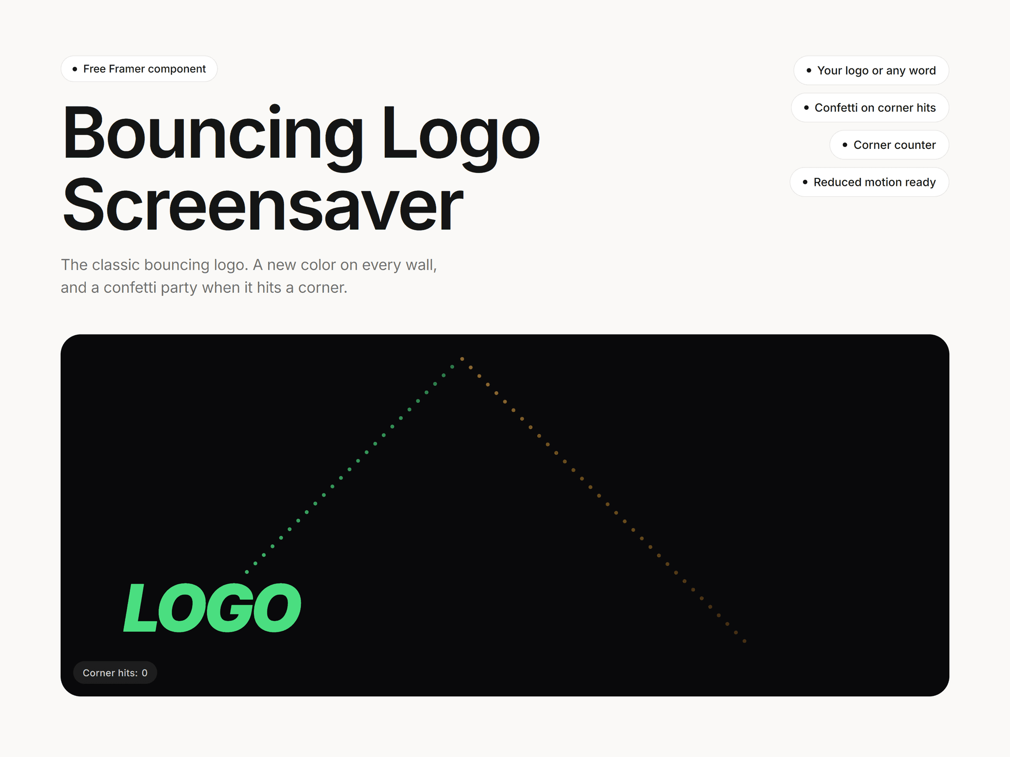 Bouncing Logo