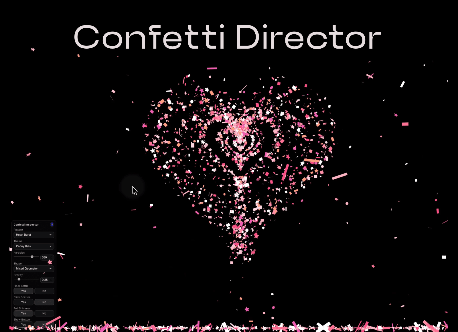Confetti Director