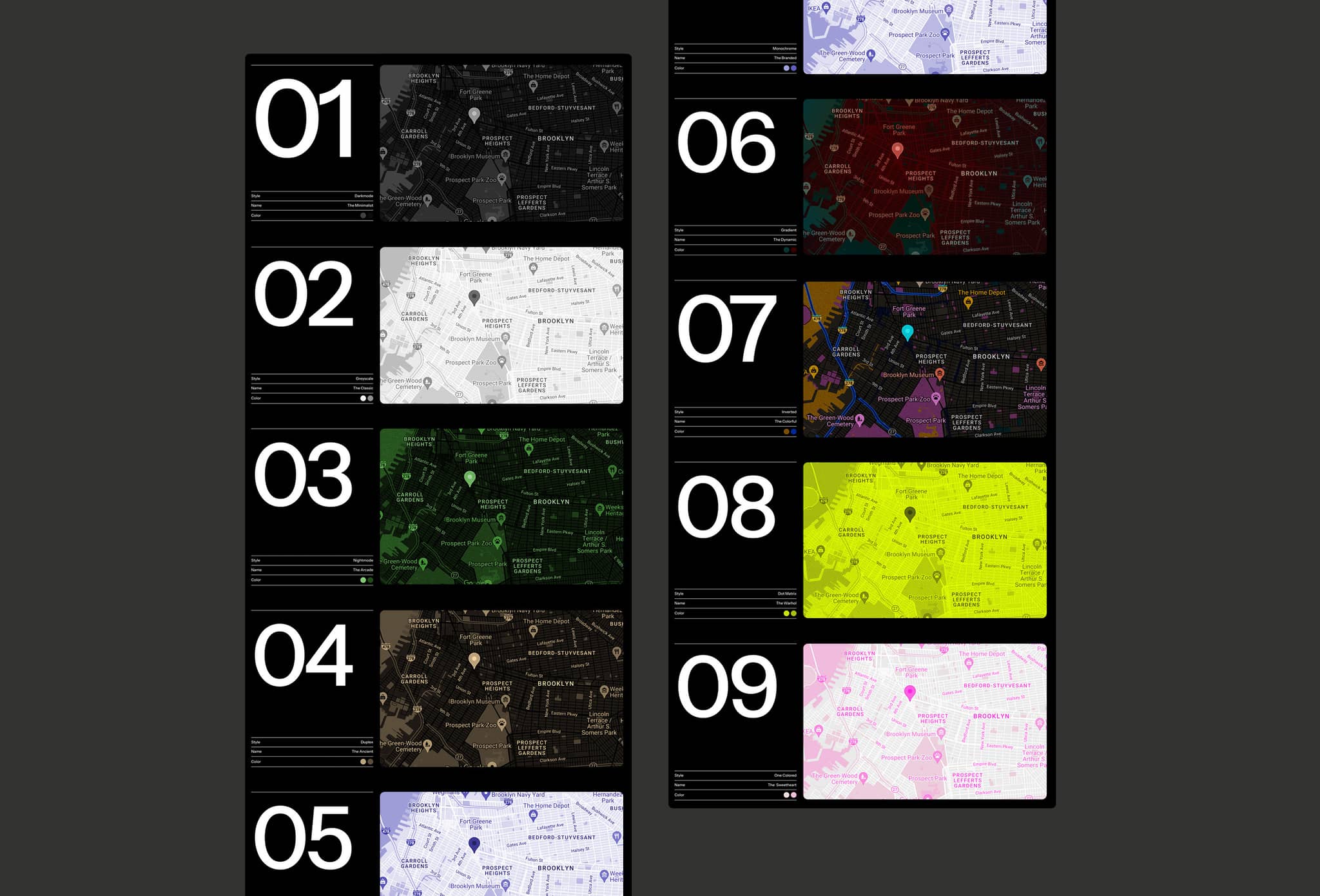 FF Map Styles