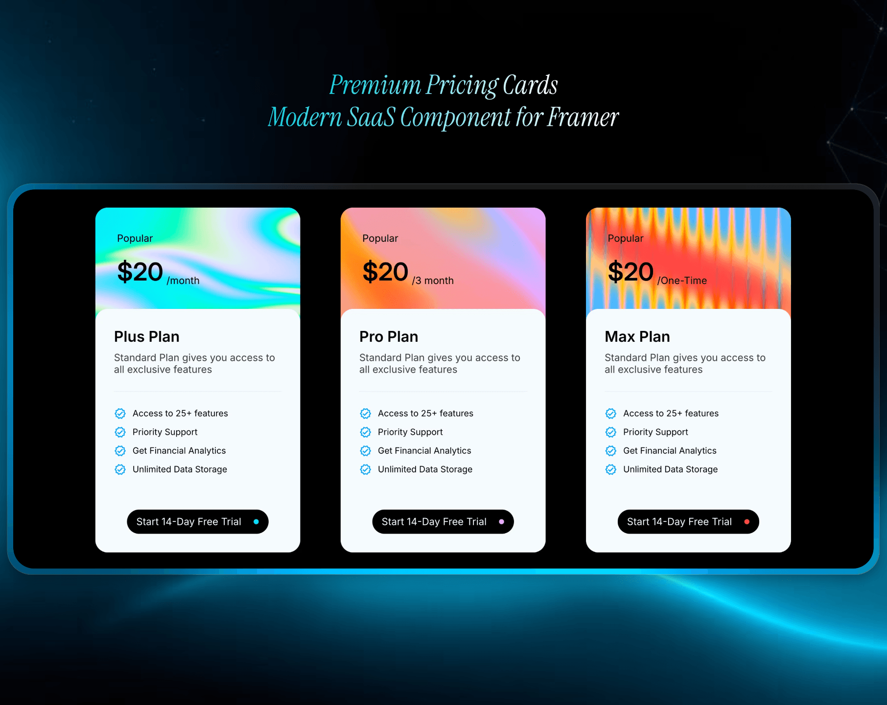 Pricing Cards — JYRY