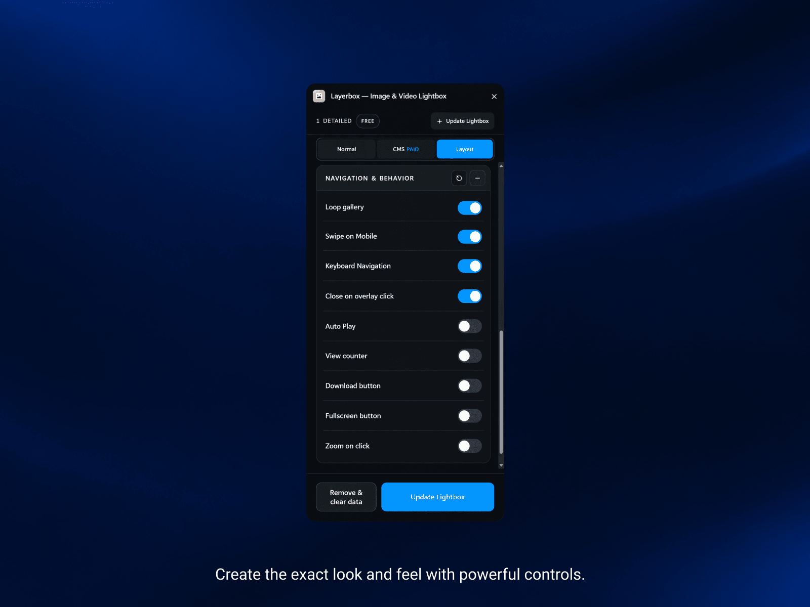 Layerbox — Image & Video Lightbox