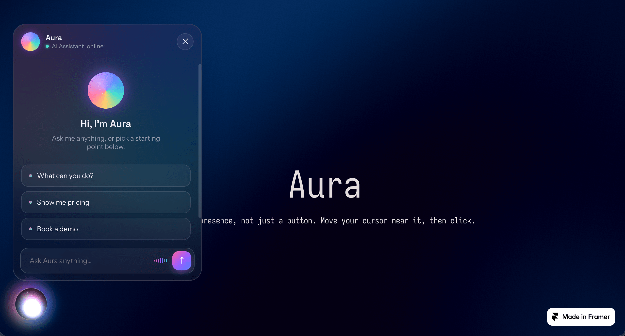 Aura AI Chat