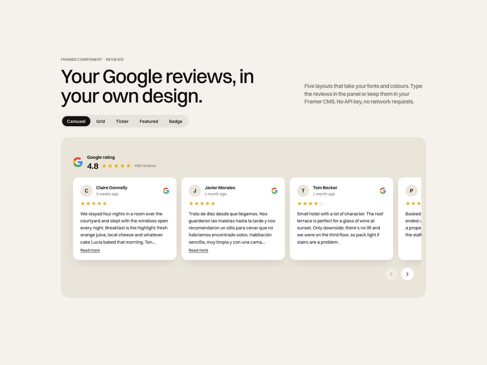 Google Reviews Kit