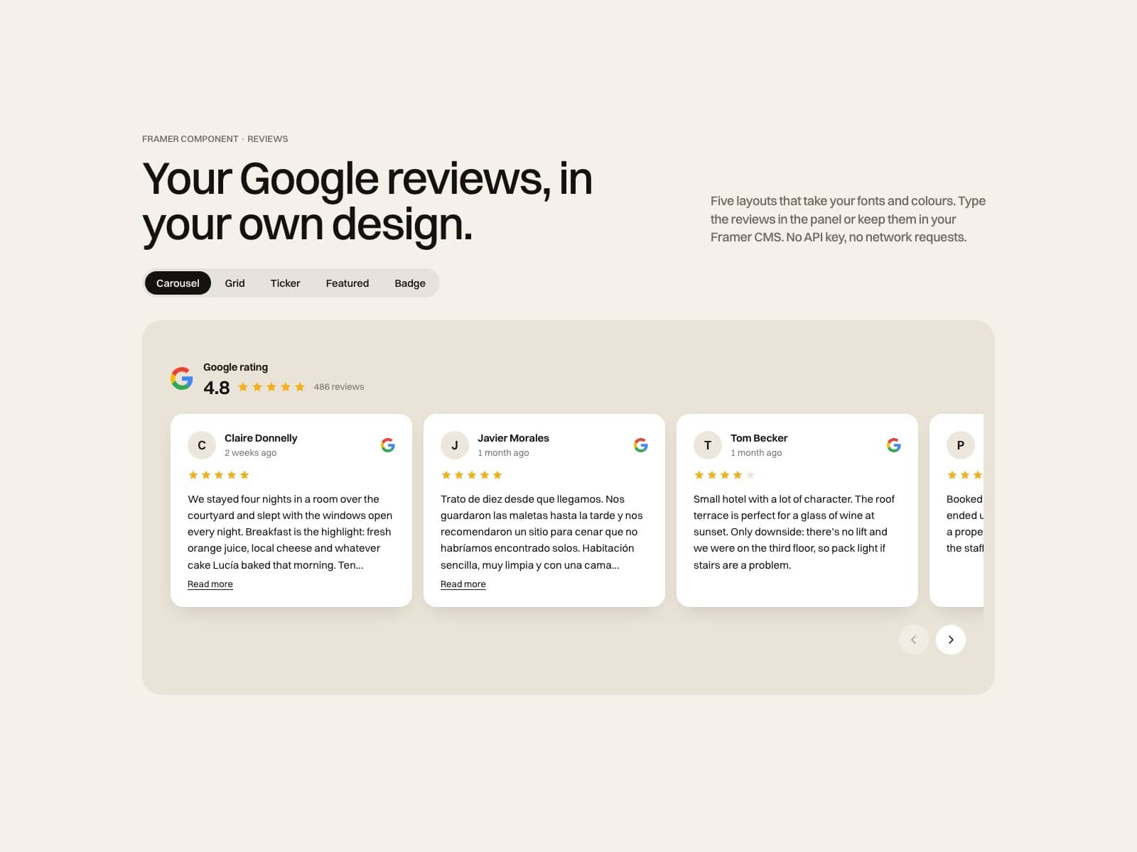 Google Reviews Kit