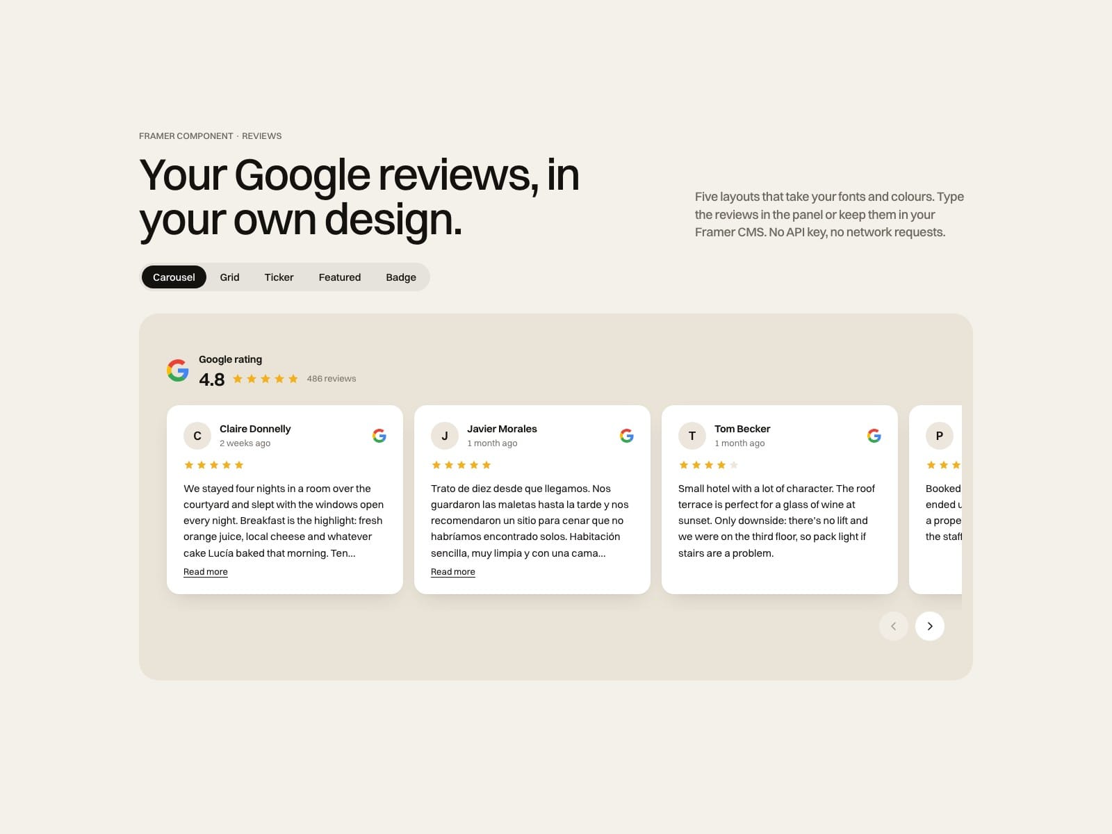 Google Reviews Kit