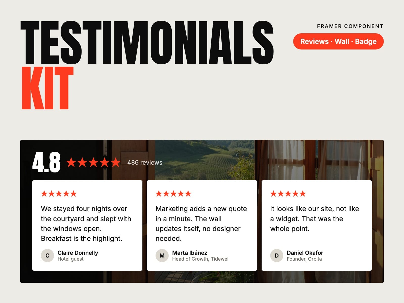 Testimonials Kit