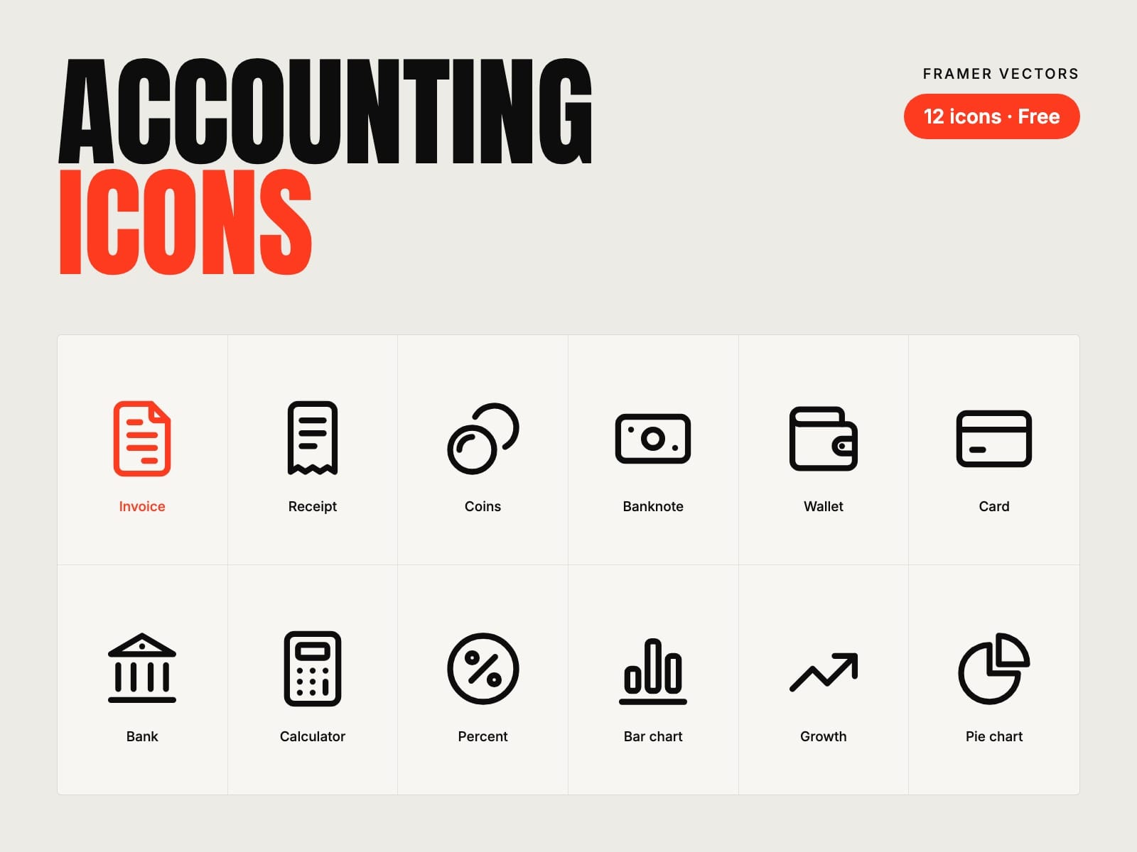 Accounting Icons
