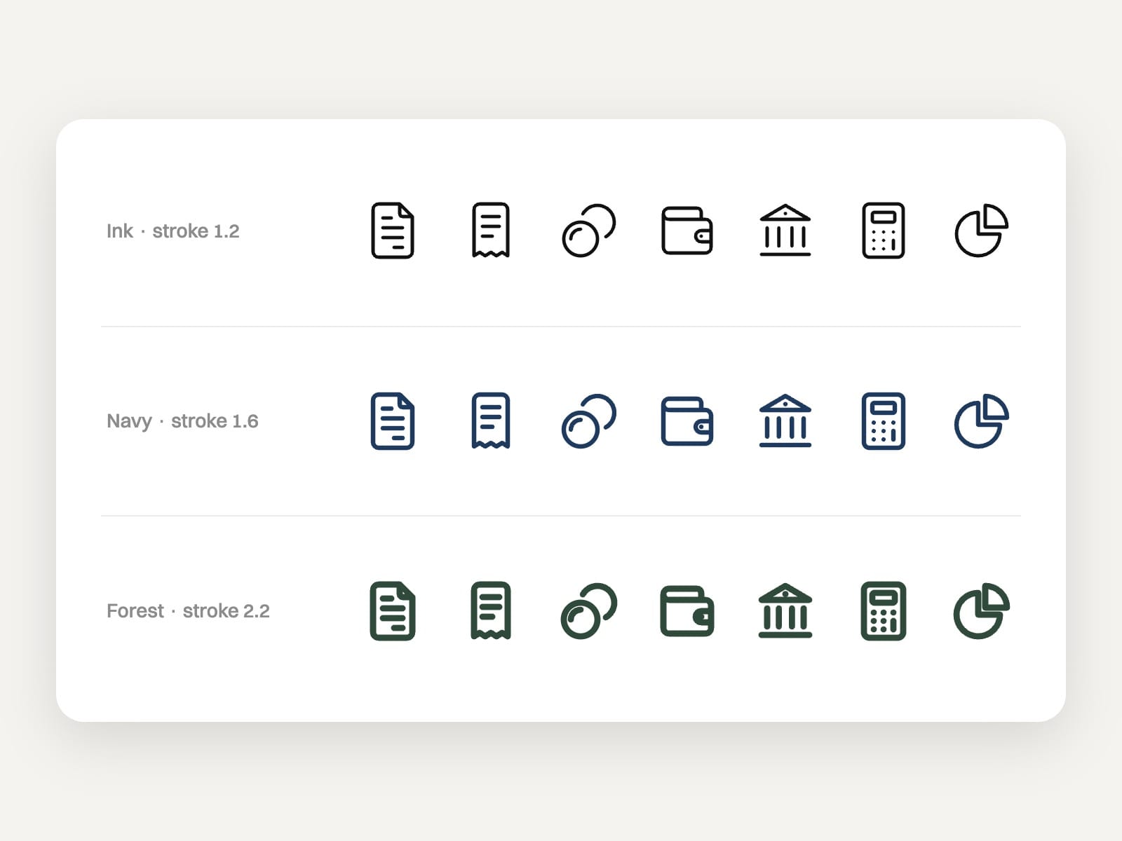 Accounting Icons