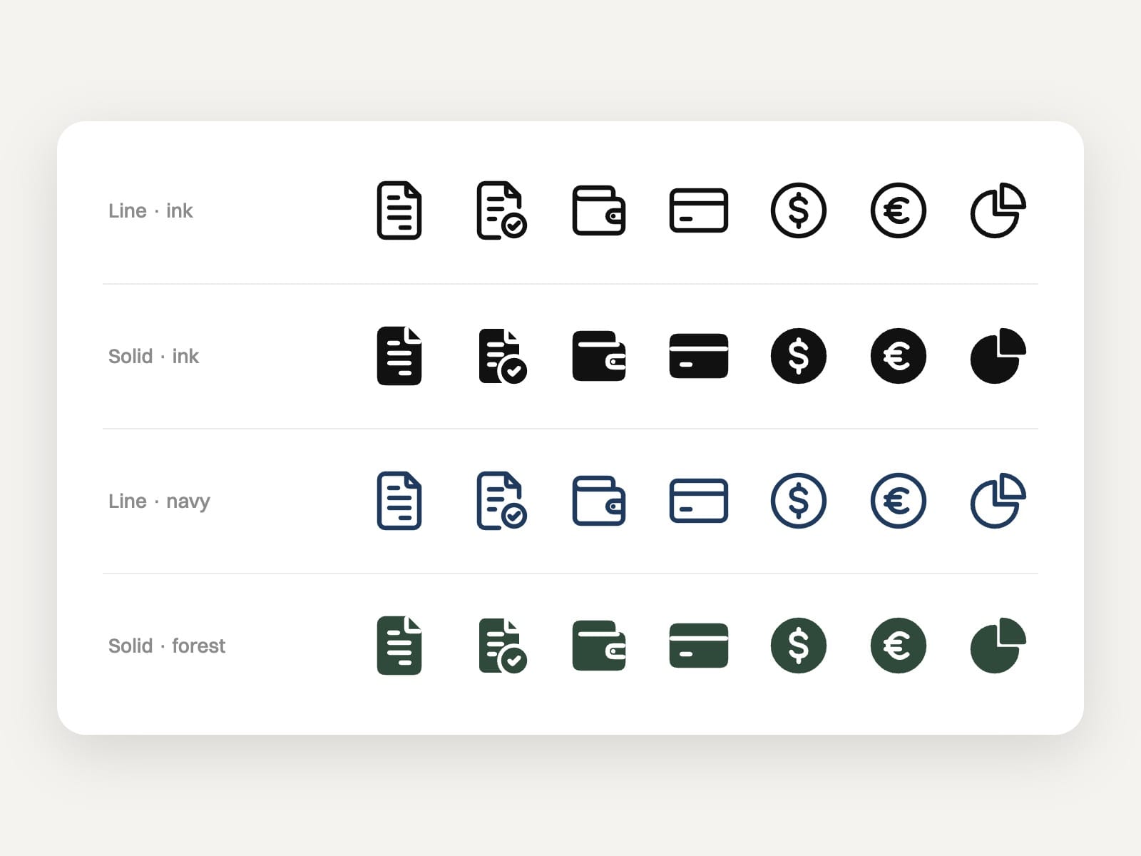 Accounting Icons Pro