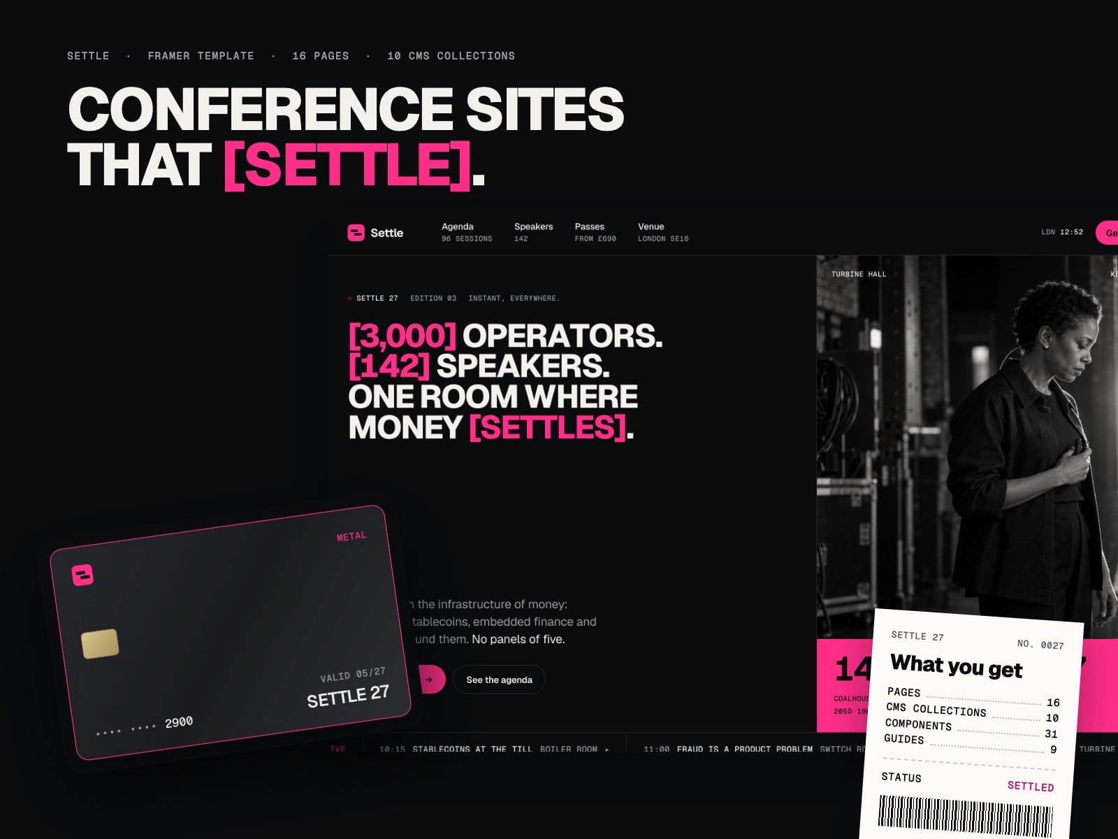 Settle Conference