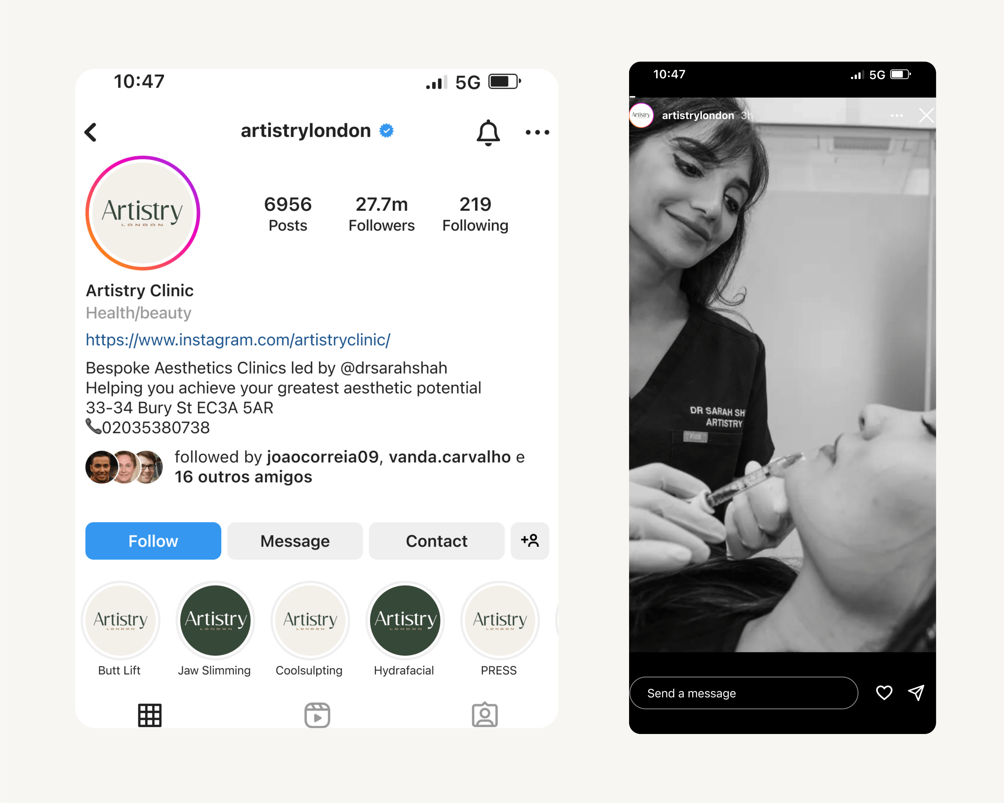 Brand Design for Beauty Clinic Based in London. Check out full case study: https://www.behance.net/gallery/254353549/Artistry-London-Brand-Identity-Design