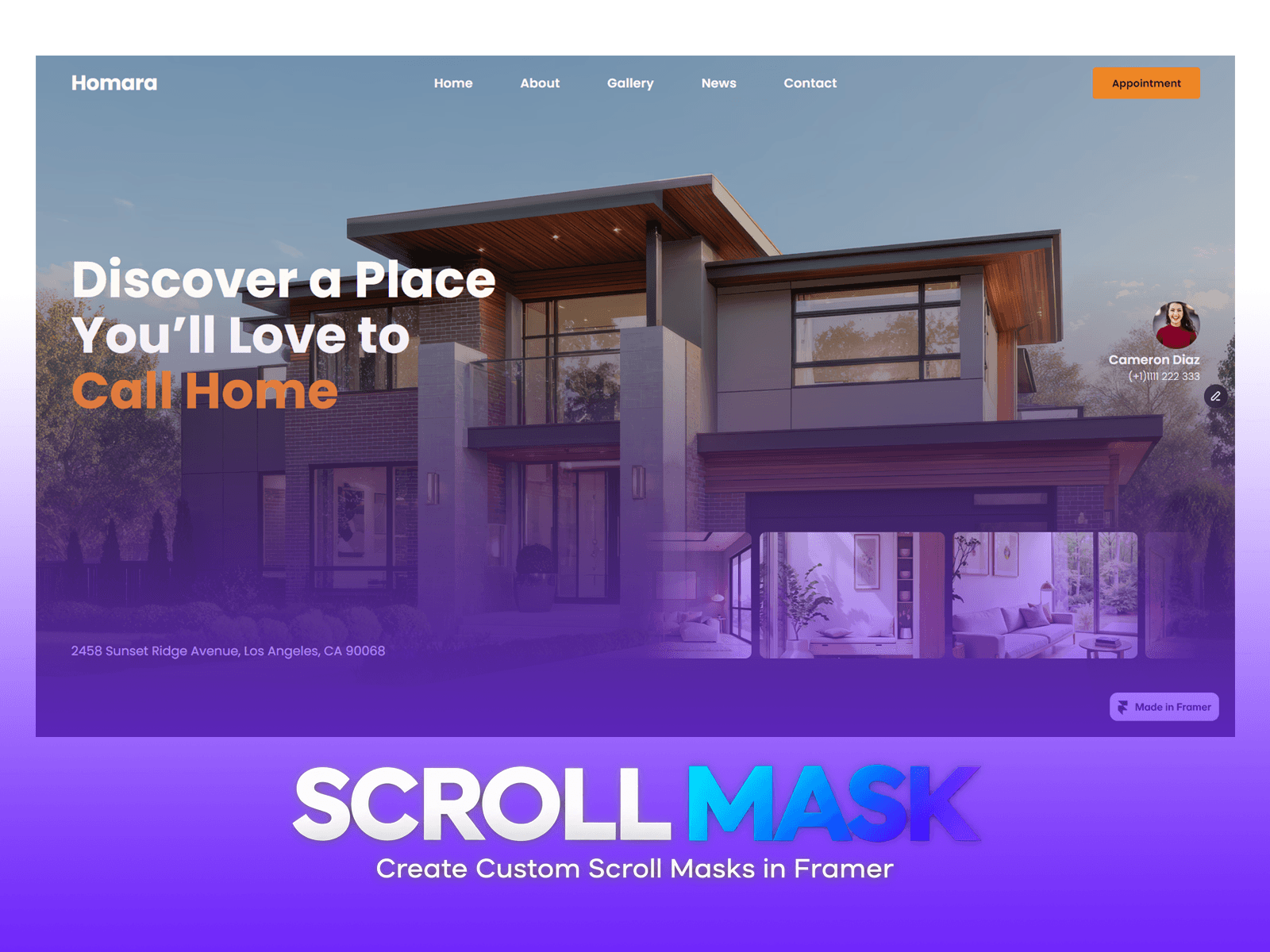Scroll Mask on3Step