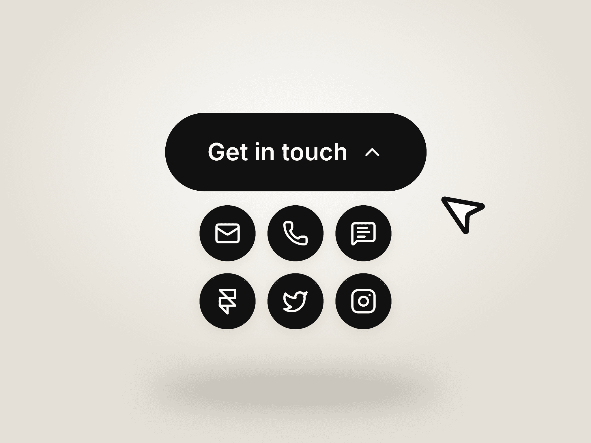 Social Links Button