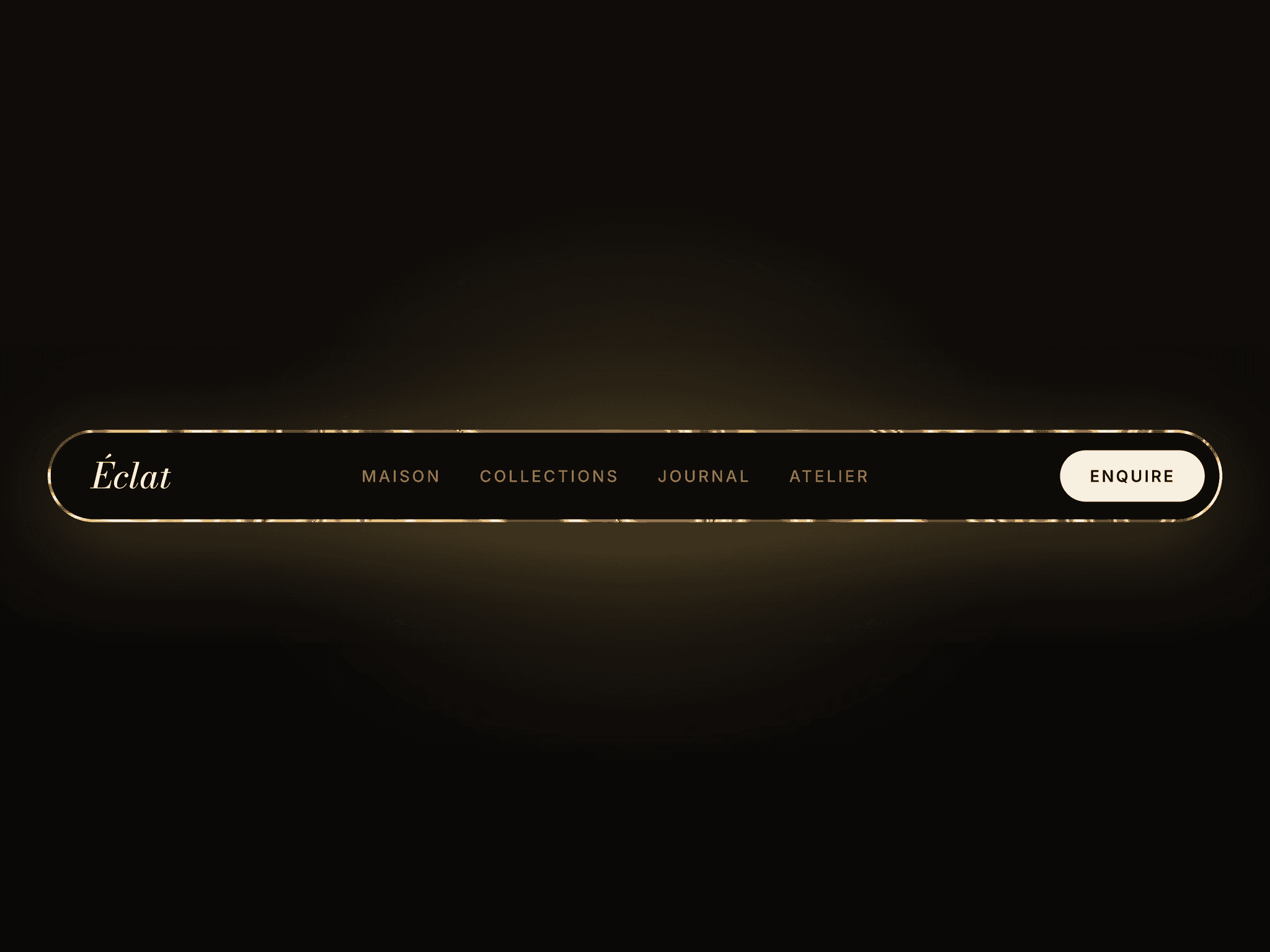Liquid Gold Navbar