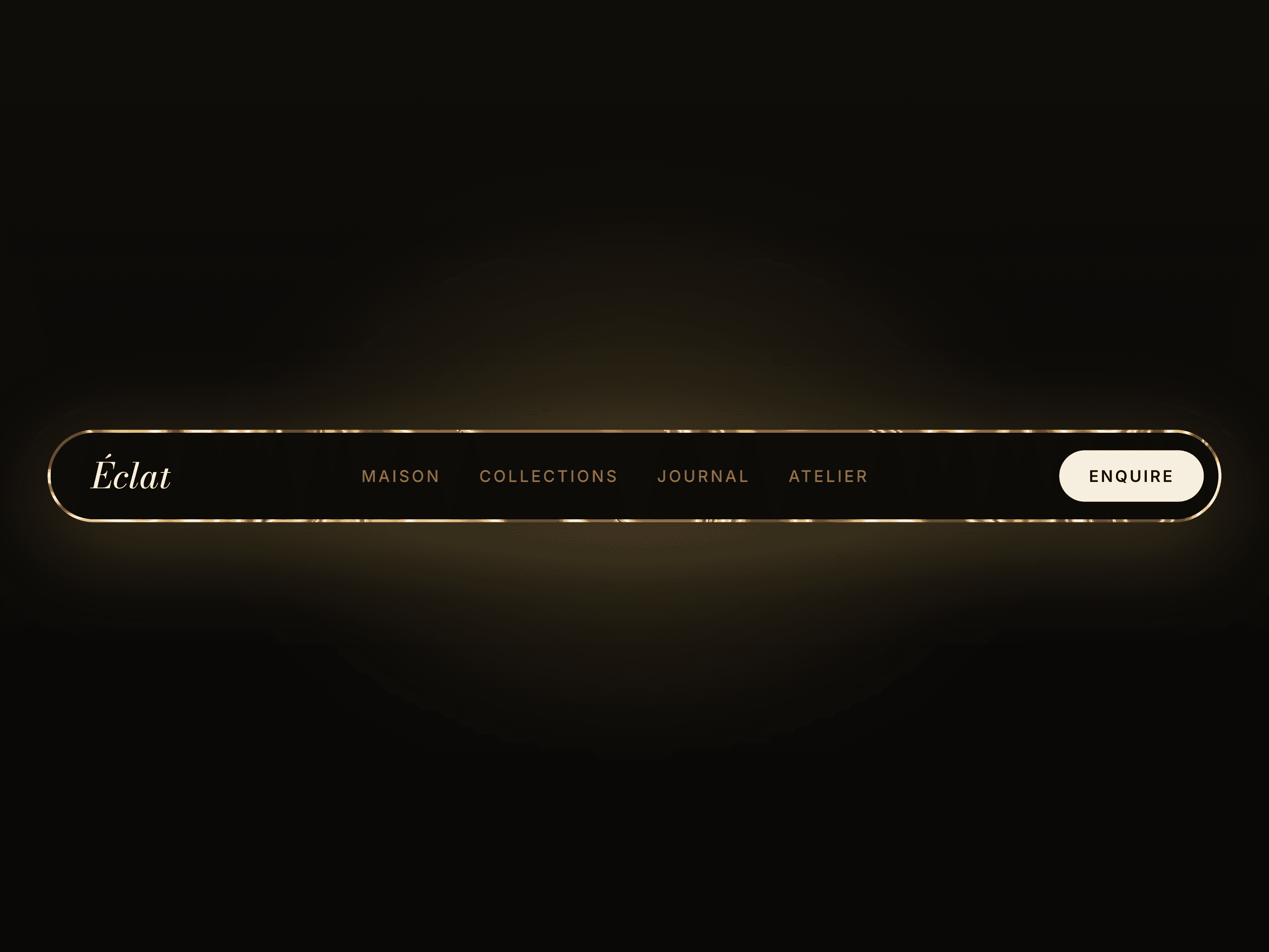 Liquid Gold Navbar