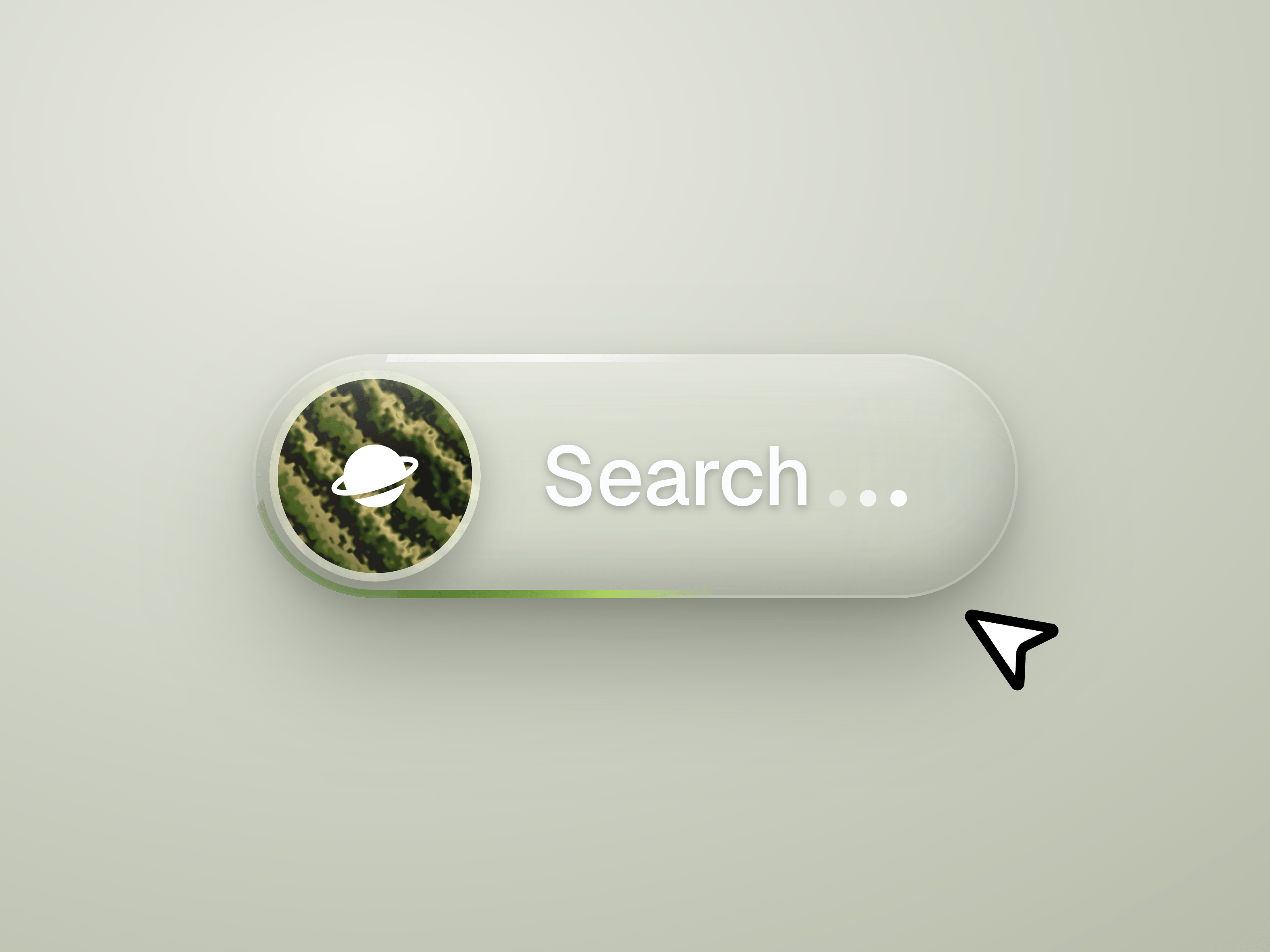 Camo Liquid Button