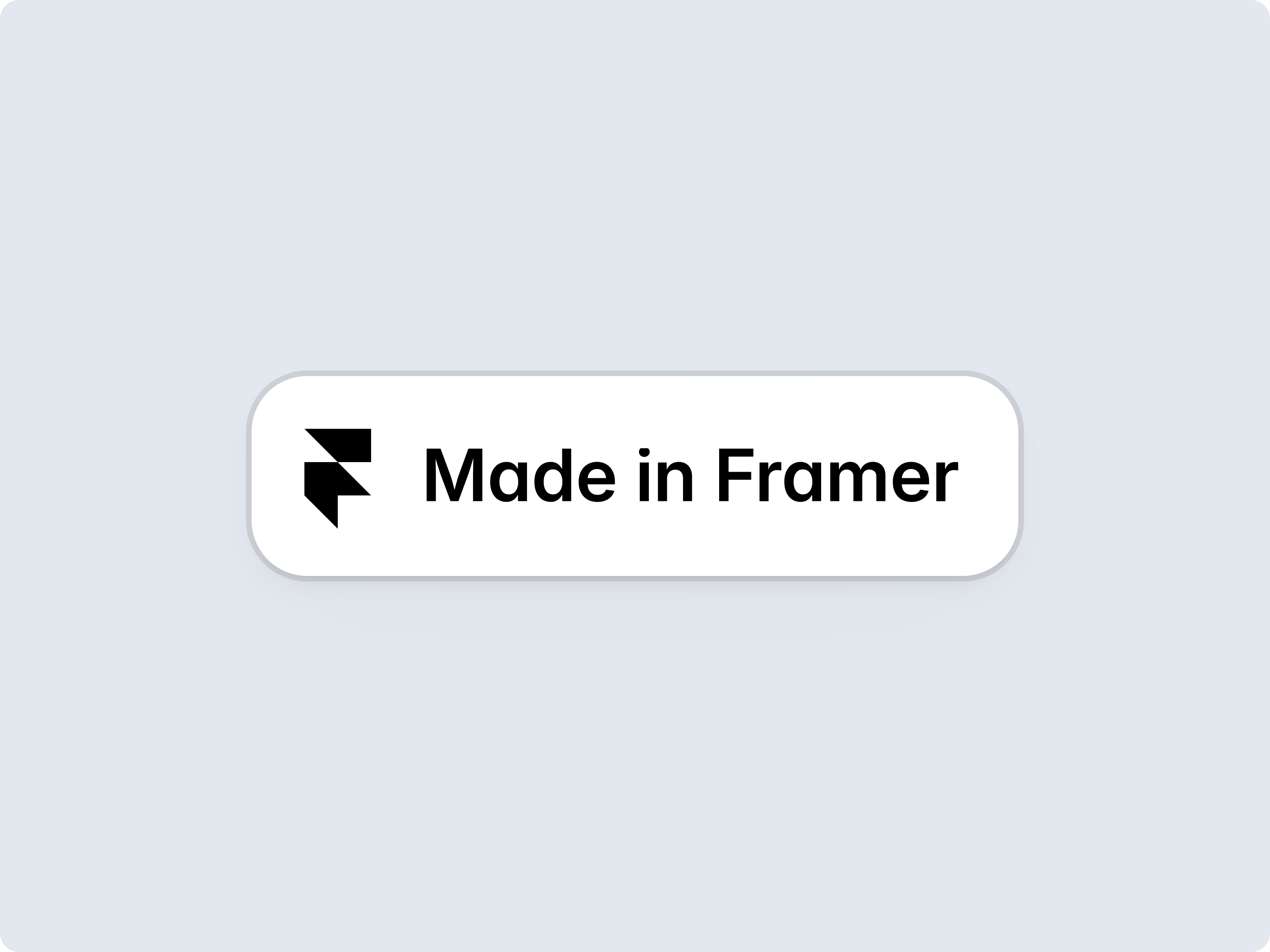 Made in Frame Badge