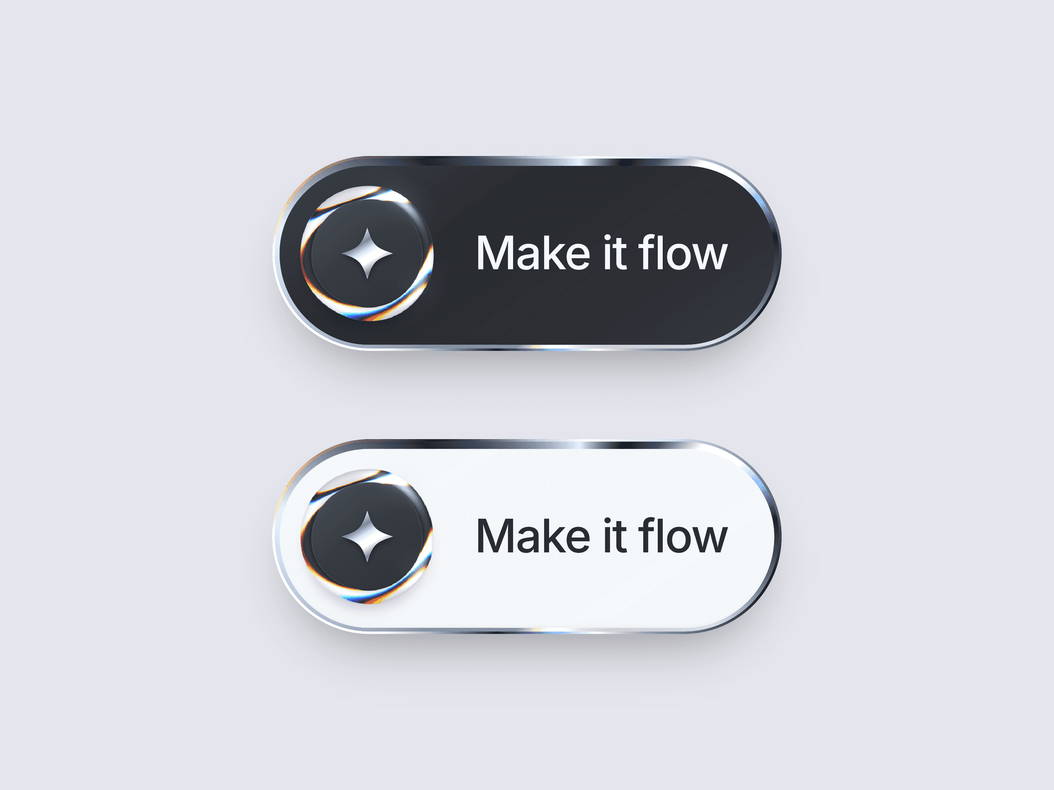 Liquid Metal Button+